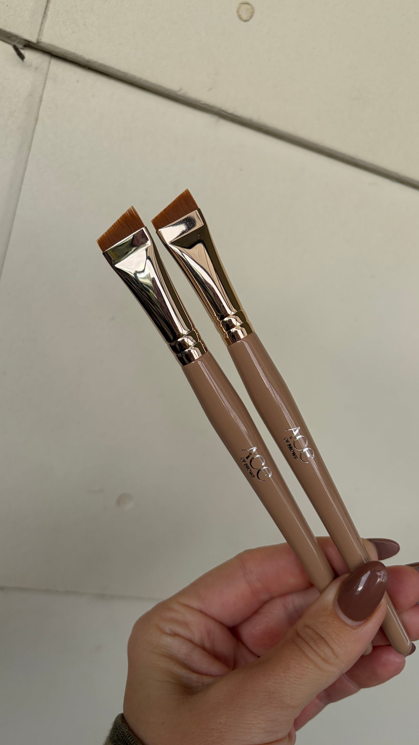 ACE CHOCOLATE MOCHA ANGLED BRUSH