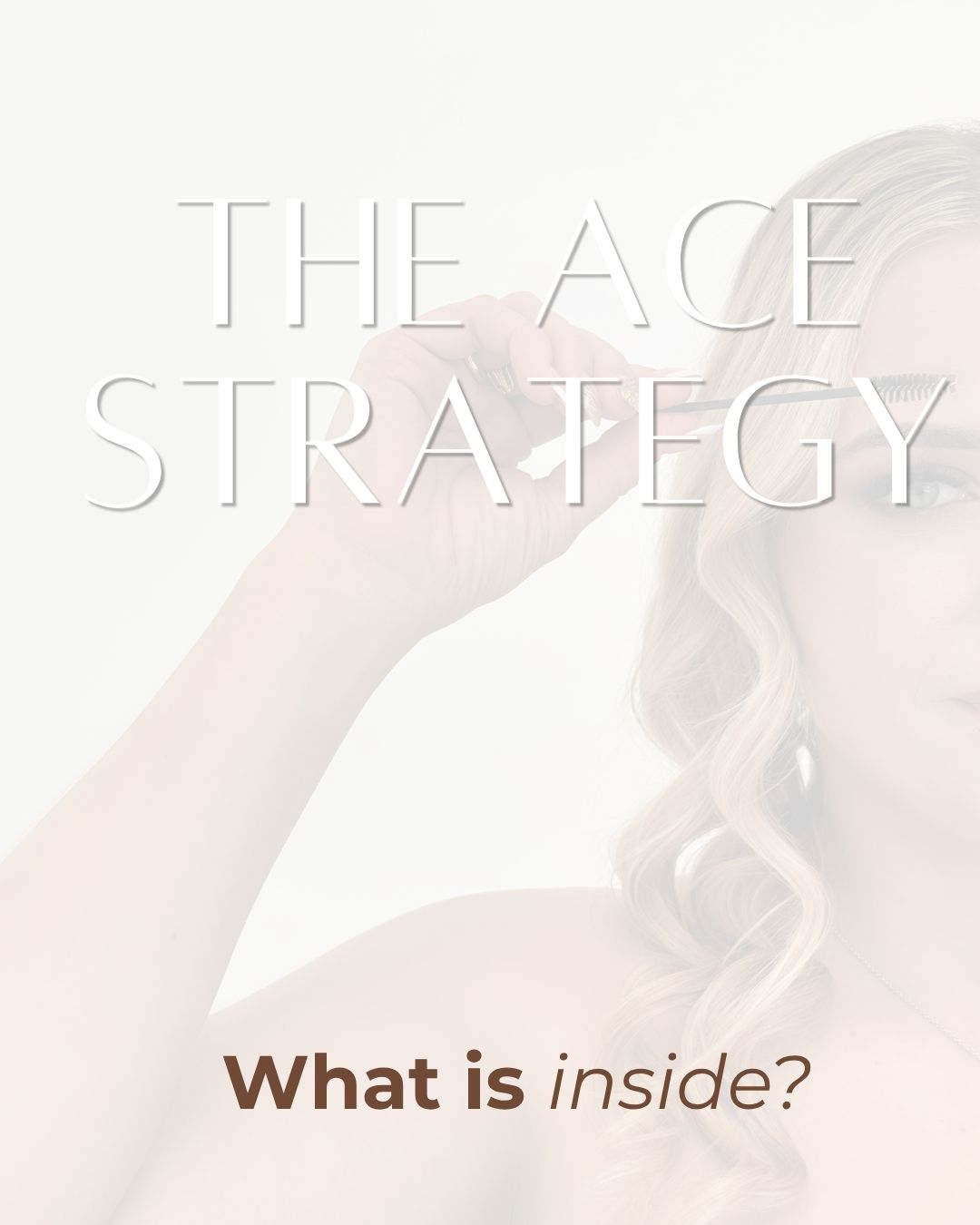 THE ACE STRATEGY 6 MONTH PROGRAM