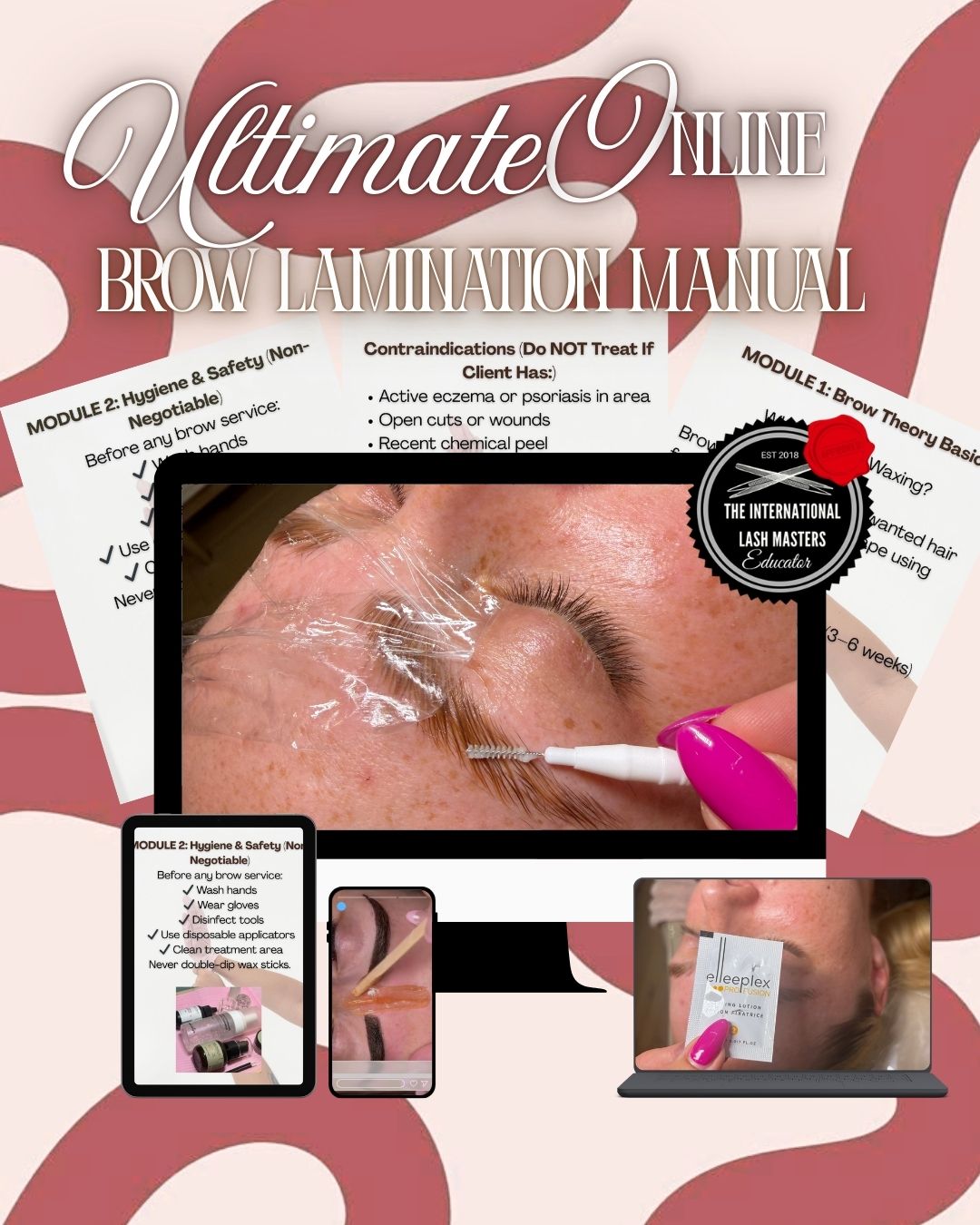 Brow Lamination GUIDE - Online Only
